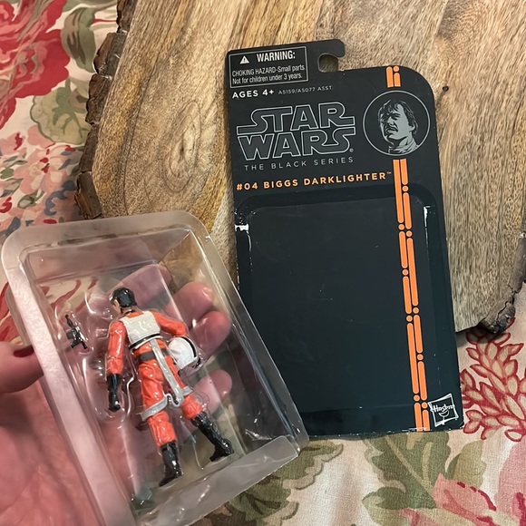 STAR WARS  The Black Series #04 BIGGS DARKLIGHTER 3.75” "13 Hasbro Set-of-2 NEW - Picture 7 of 10